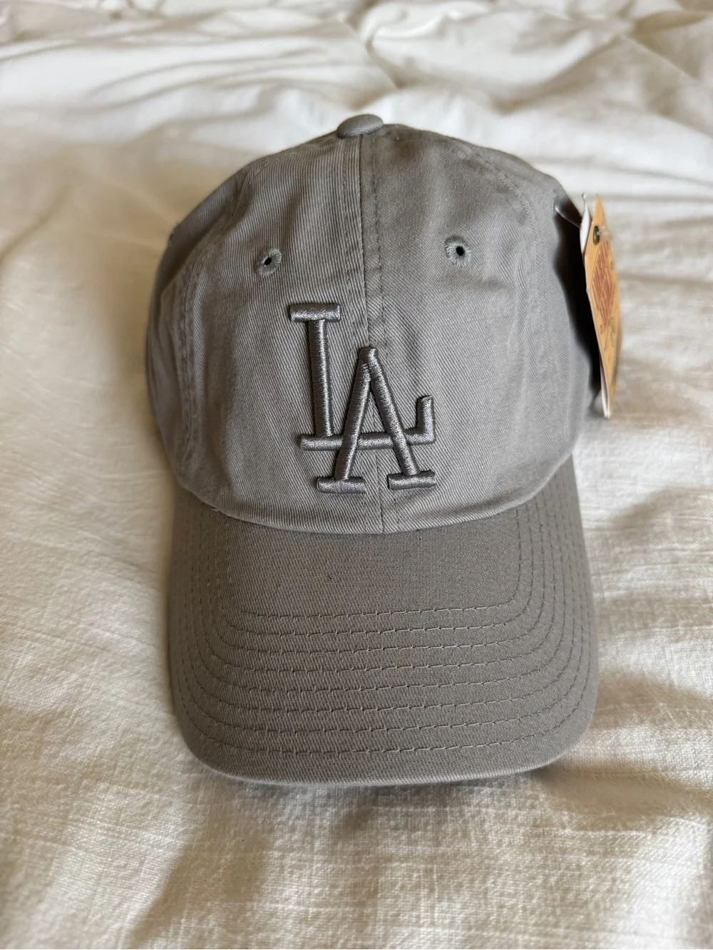 American Needle LA Embroidered Cap in Gray NWT